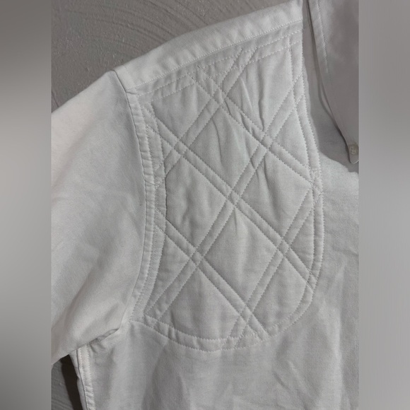 Vintage Hunting Ammo Shooting Shirt Padded Shoulder - 15 1/2 - WHITE Pheasant - Picture 4 of 6